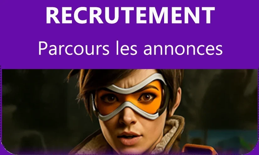 Recrutement button
