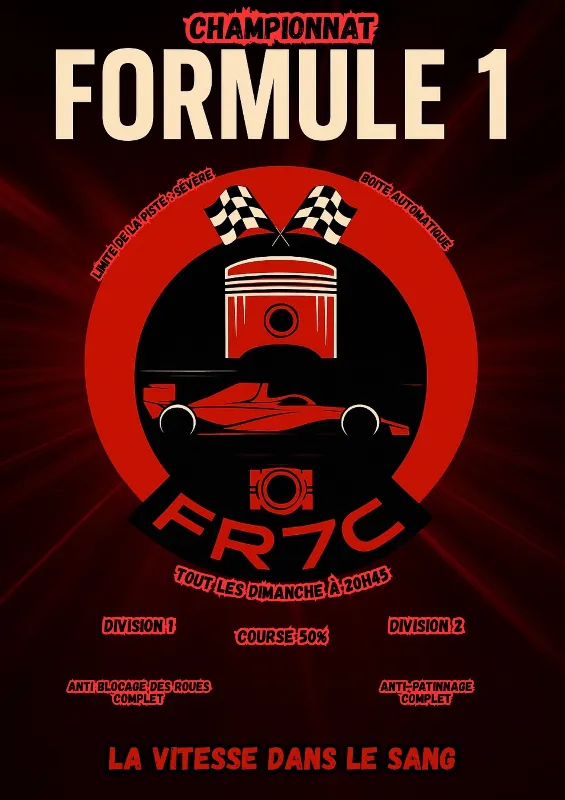 Nous cherchons des pilotes titulaires pour notre ligue