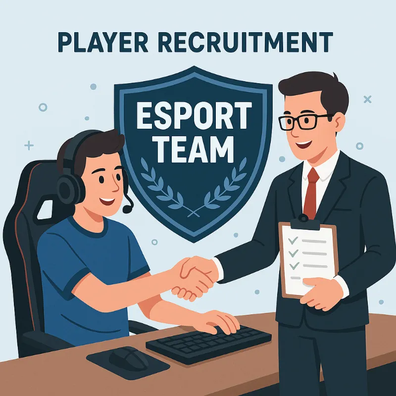 Trouve ton équipe esport avec esportrecrutement !