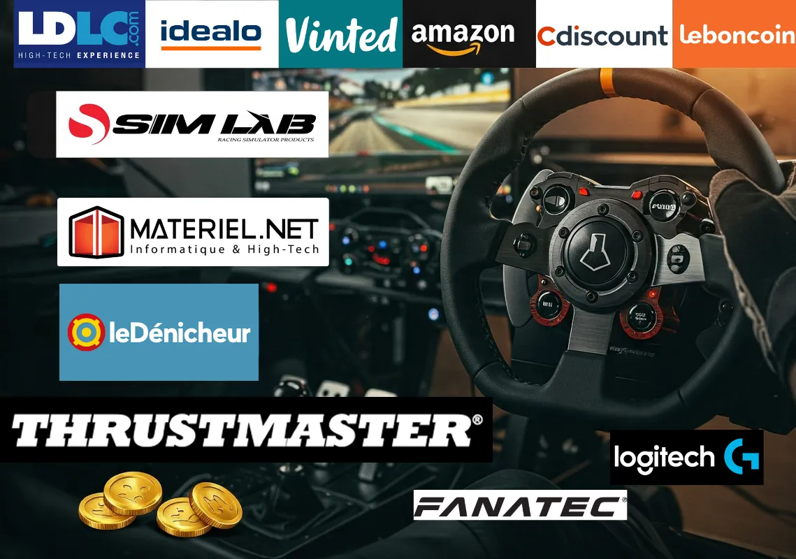 Acheter son matériel de simracing au bon prix