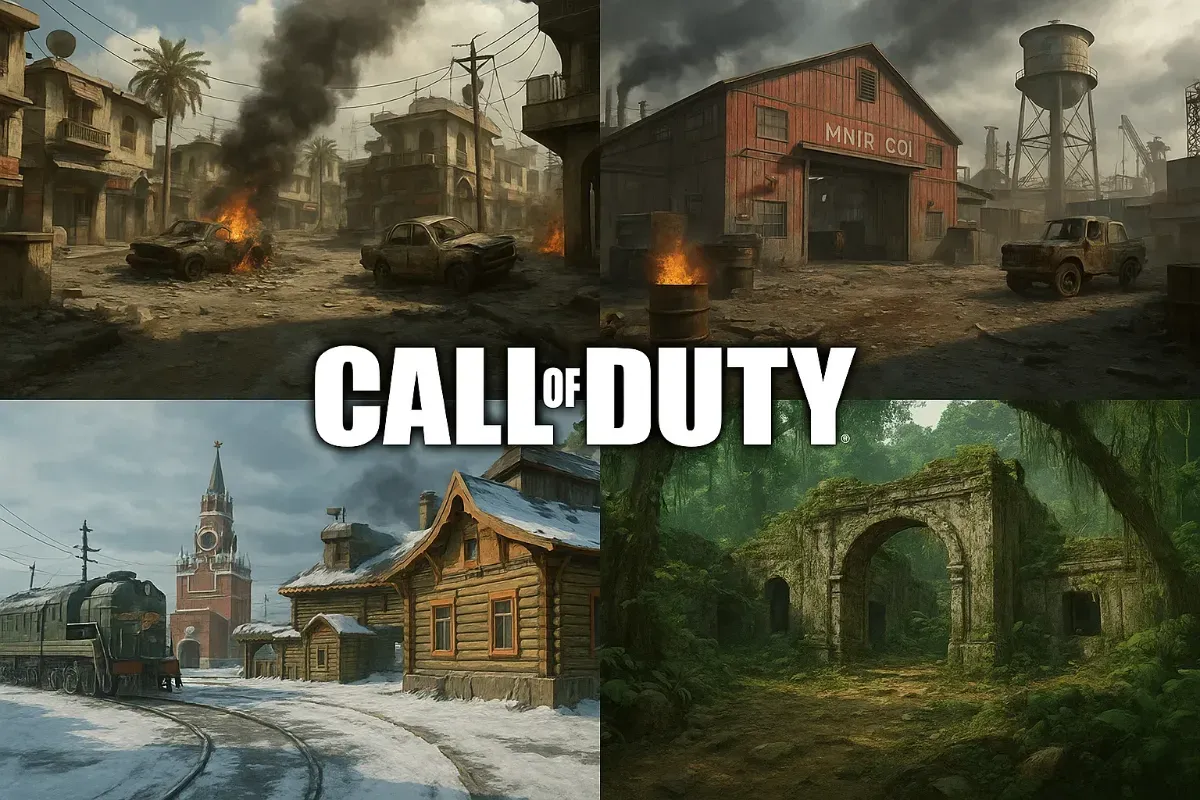 Les cartes icôniques de Call Of Duty