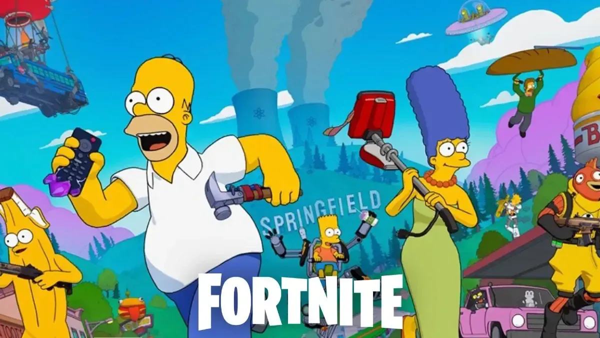 Les Simpsons arrivent dans Fortnite !