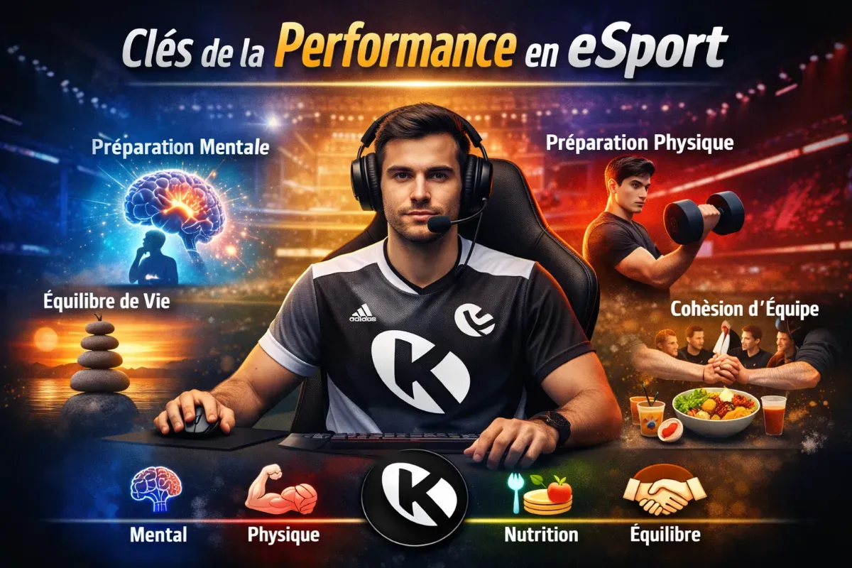 Performance eSport : les clés mentales et physiques