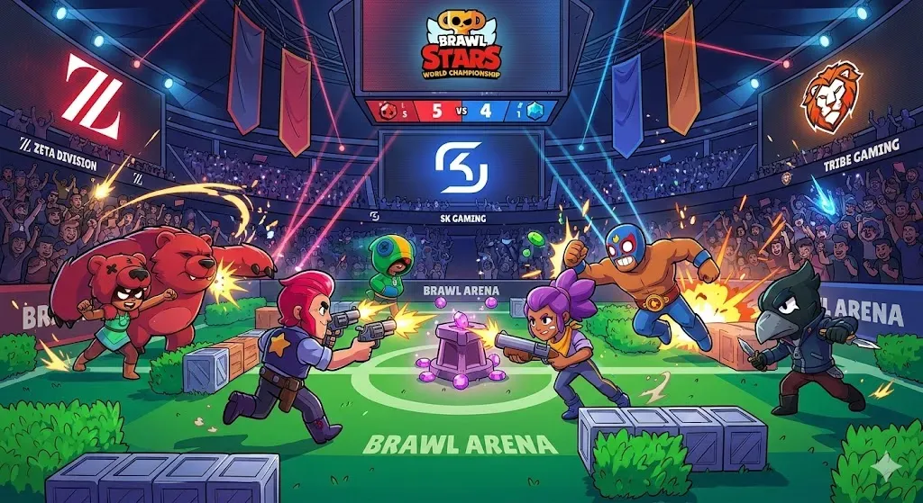 Scène Compétitive Brawl Stars : Quelles sont les Meilleures Équipes en France et dans le Monde ?
