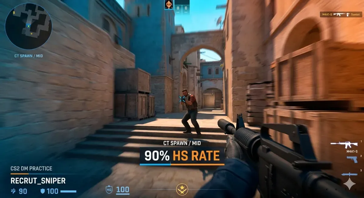 CS2 : Comment transformer votre Deathmatch en un outil d’entraînement de niveau Pro ?