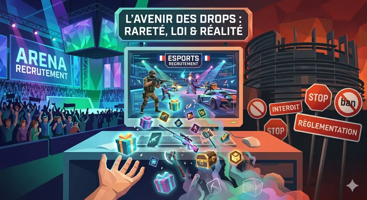 C'est quoi les Drops en esport ? Et sont-ils en train de disparaître ?