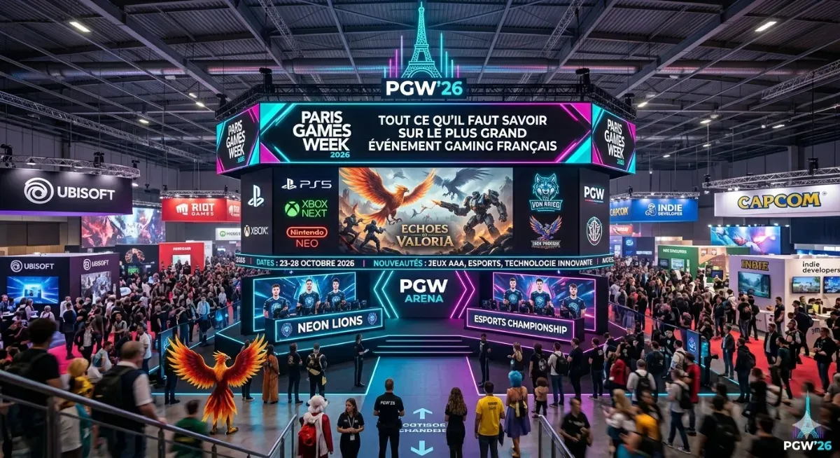 Paris Games Week 2026 : tout ce qu'il faut savoir sur le plus grand événement gaming français