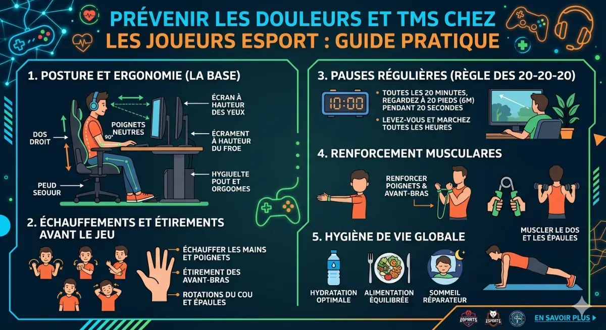 Prévenir les douleurs 
