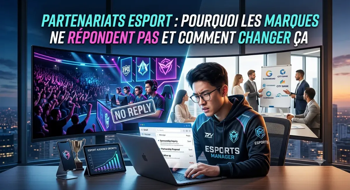 Partenariats esport : pourquoi les marques ne répondent pas et comment changer ça 