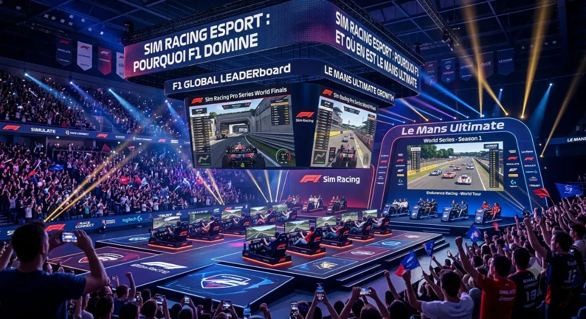 Sim racing esport : pourquoi F1 domine et où en est Le Mans Ultimate