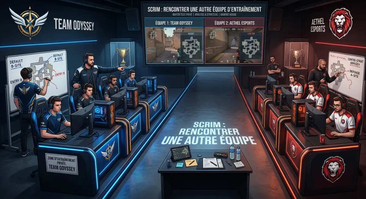 Comment proposer des scrims à d'autres clubs esport ?