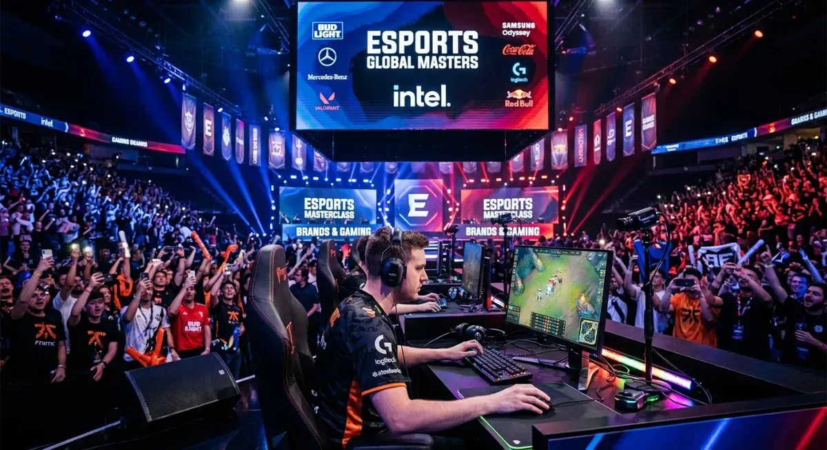 Les marques qui soutiennent l'esport : pourquoi elles le font et comment ça marche