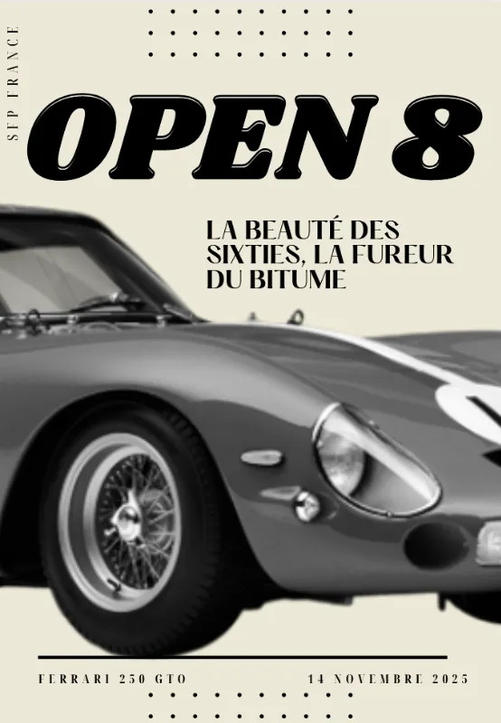Affiche open 8