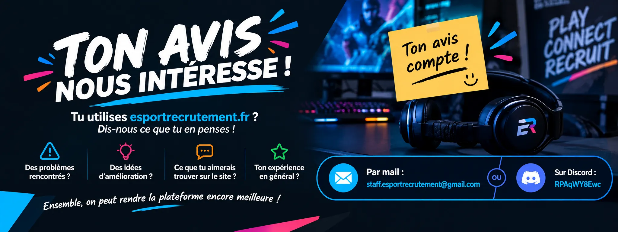 Donne ton avis sur le site
